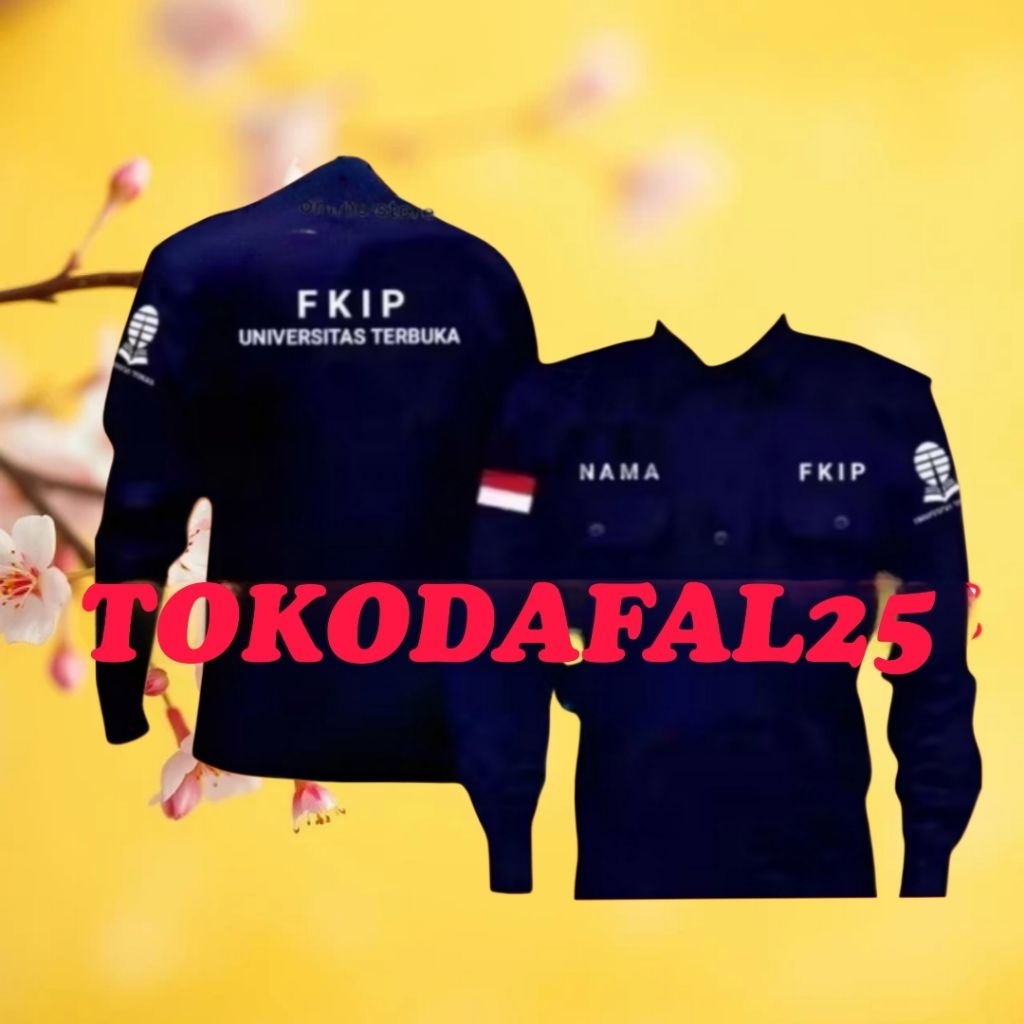 Kemeja Universitas Terbuka Baju Universitas Terbuka Seragam Universitas Terbuka