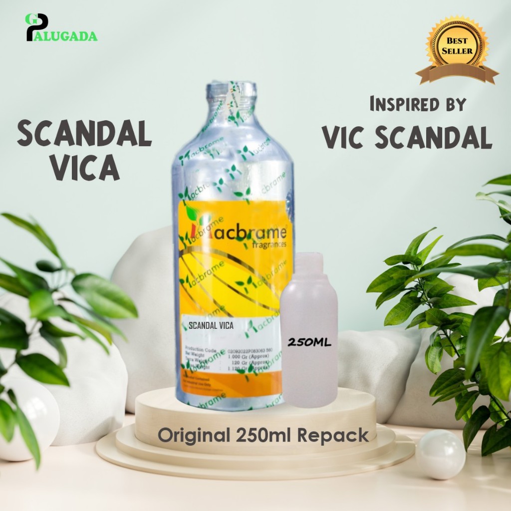 bibit parfum murni  SCANDAL VICA MACBRAME 250ML REPACK