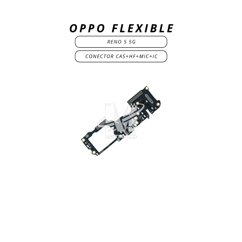 FLEXIBLE CON CAS + HF + MIC + IC OPPO RENO 5 5G ORI CT