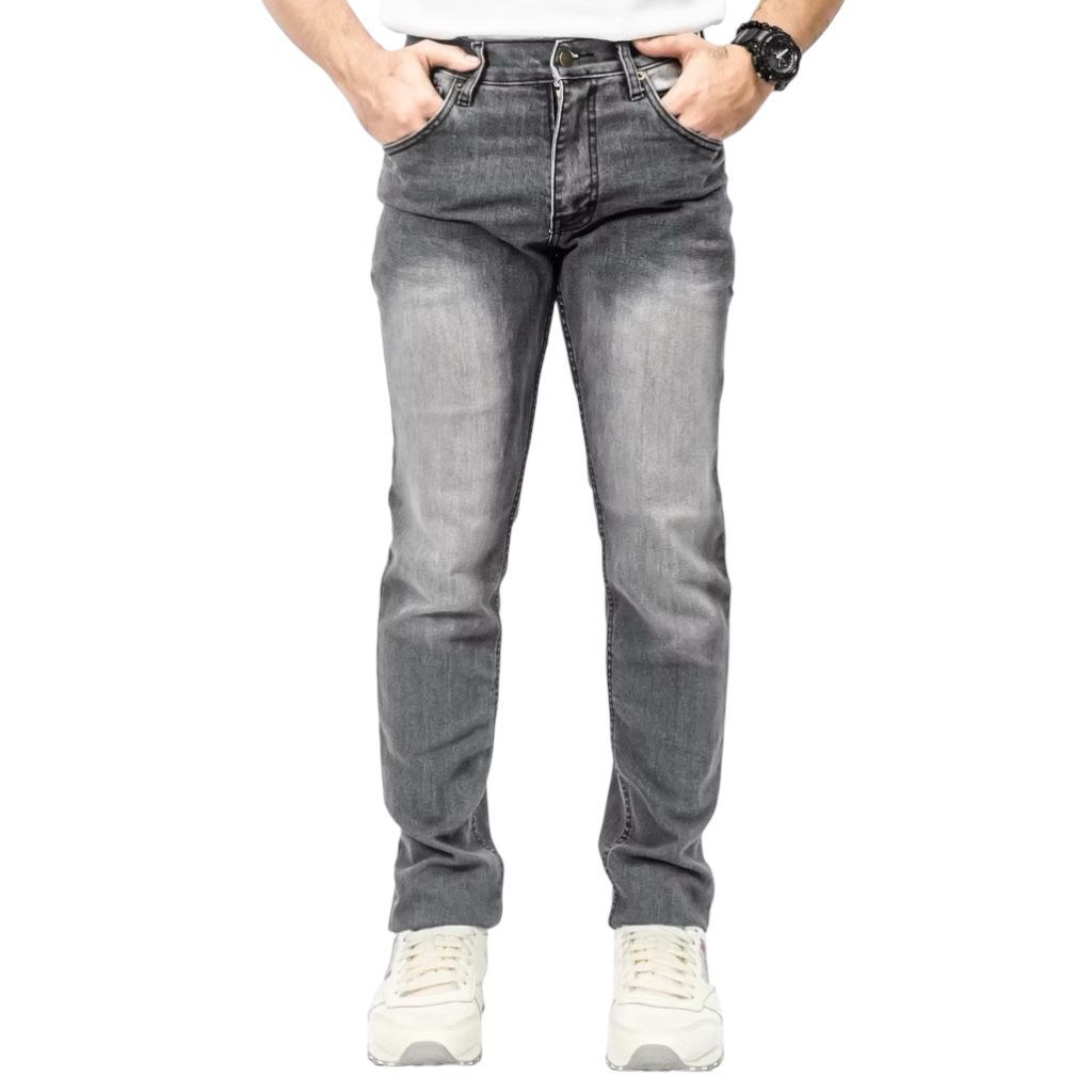 Denim Pants Grey Washed