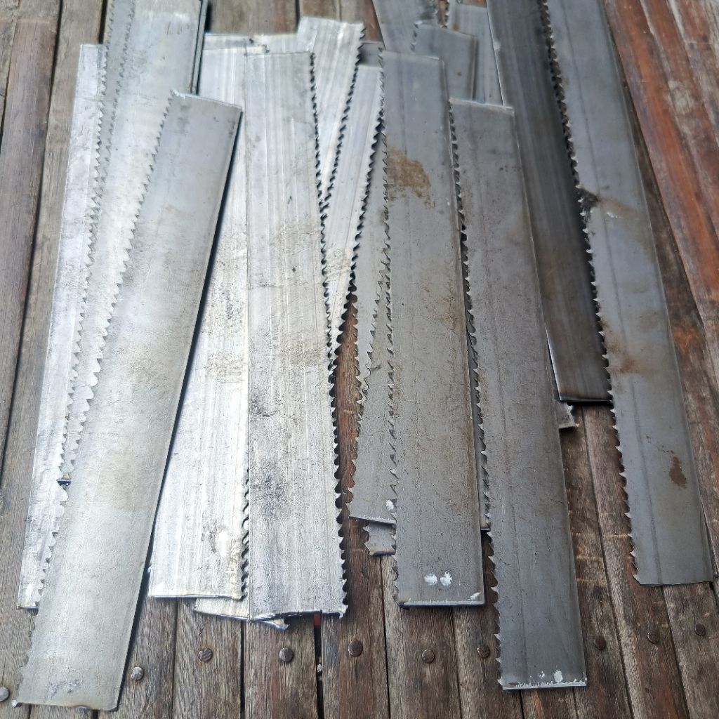 Gergaji Besi Bekas Potong Baja | Material harus di HT (Sepuh)