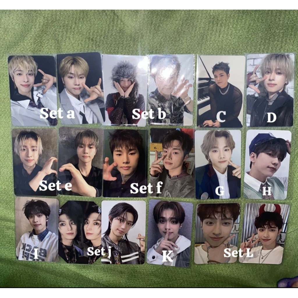 photocard xdinary heroes gaon jungsu junhan gunil