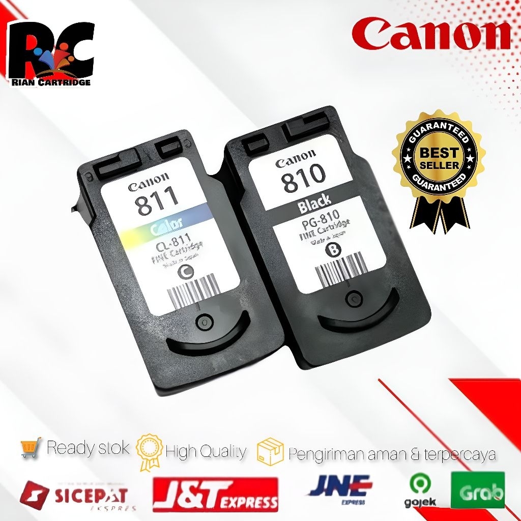 Tinta Catridge Canon 810/811 Siap Pakai untuk printer IP2770,MP258