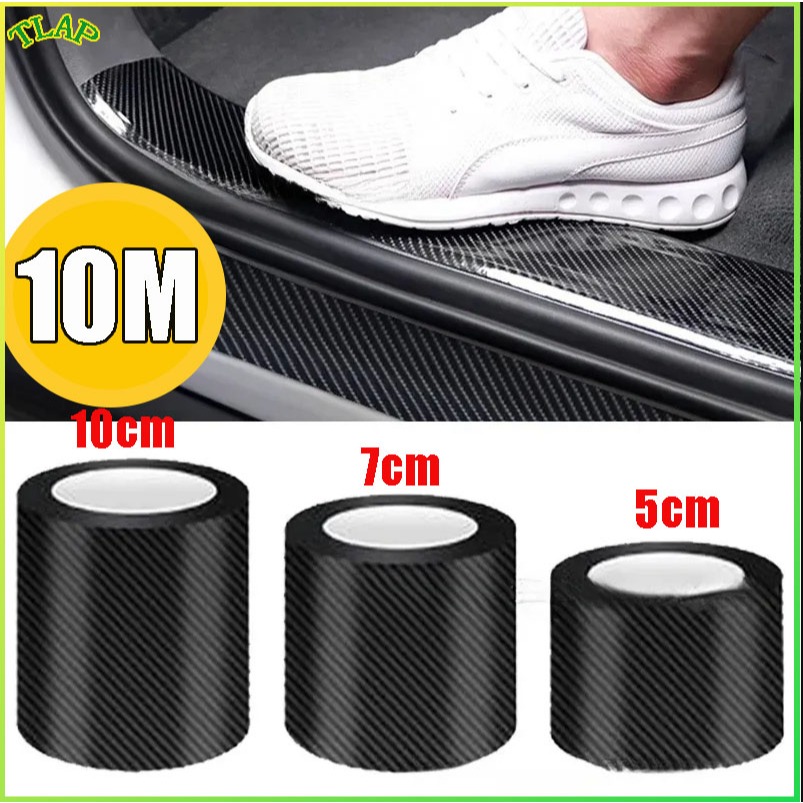 Stiker Karbon Mobil/Stiker Karbon Pelindung Mobil/Stiker Bemper Mobil/3D Nano Karbon Anti Gores Peli