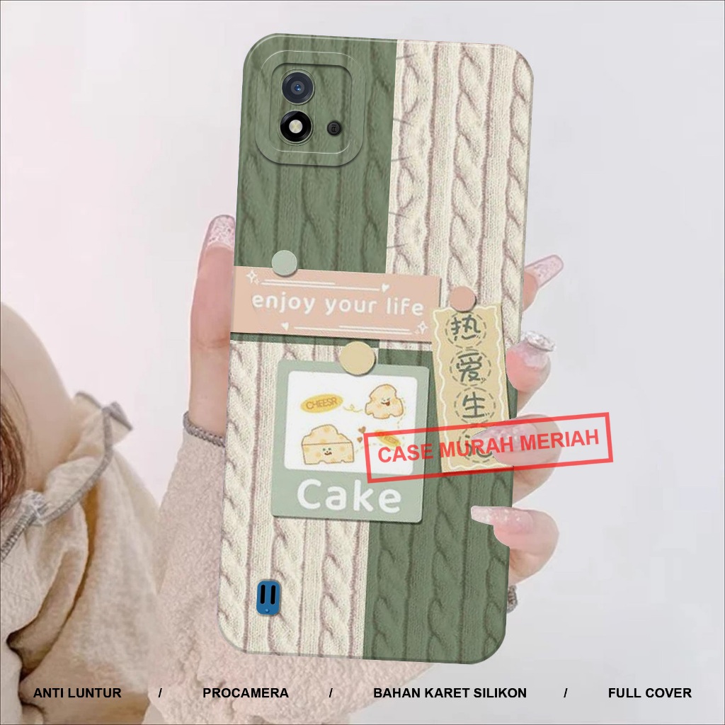 Case Realme Narzo 50i C20 - Casing Hp Realme Narzo 50i Softcase Silikon Procamera - Softcase Realme 