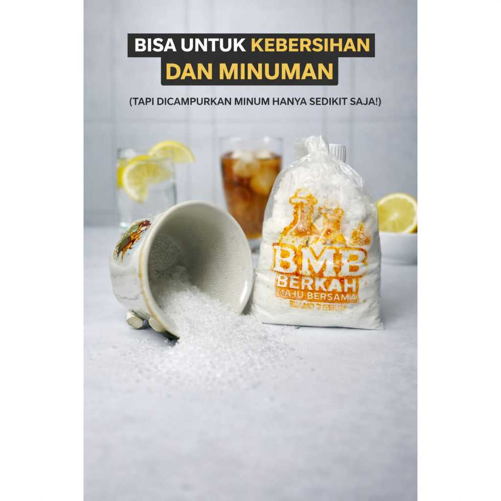 Citrid Acid Cap Gajah 100 gram repack 100% ASLI/sitrun/citrun TIDAK UNTUK DI MAKAN