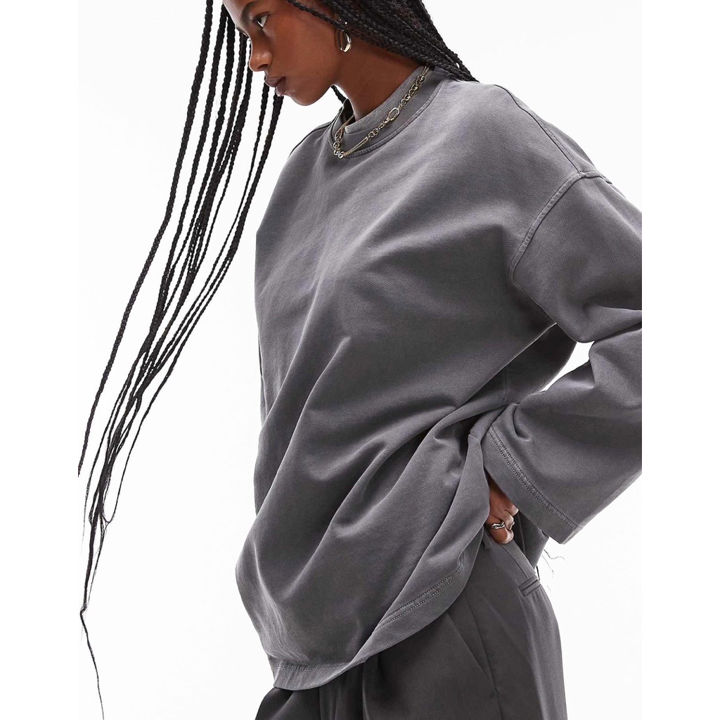 arket oversized loose everyday comfy longsleeve