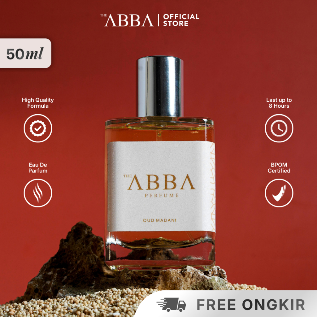Parfum Arabian OUD MADANI ABBA EDP 50ml – Wangi Elegan Tahan Lama – Best Seller Unisex