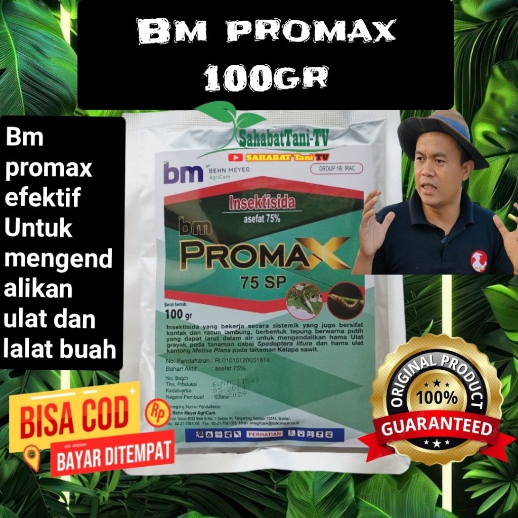 INSEKTISIDA BM PROMAX EFEKTIF 100GR 75SP