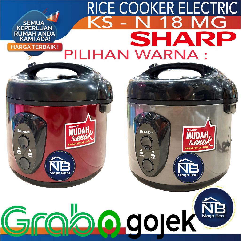 Sharp Magic Com KS N 18 MG / Rice Cooker Sharp KS N18MG SL / SHARP Magic Com KSN 18