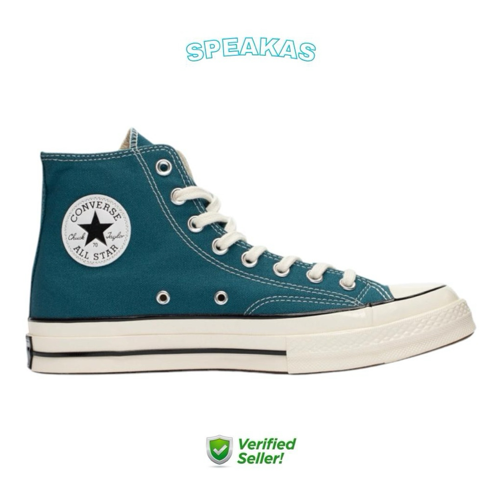 A05589C C0NVERSE 70s Hi Seasonal Teal Universe Black Egret Original BNIB