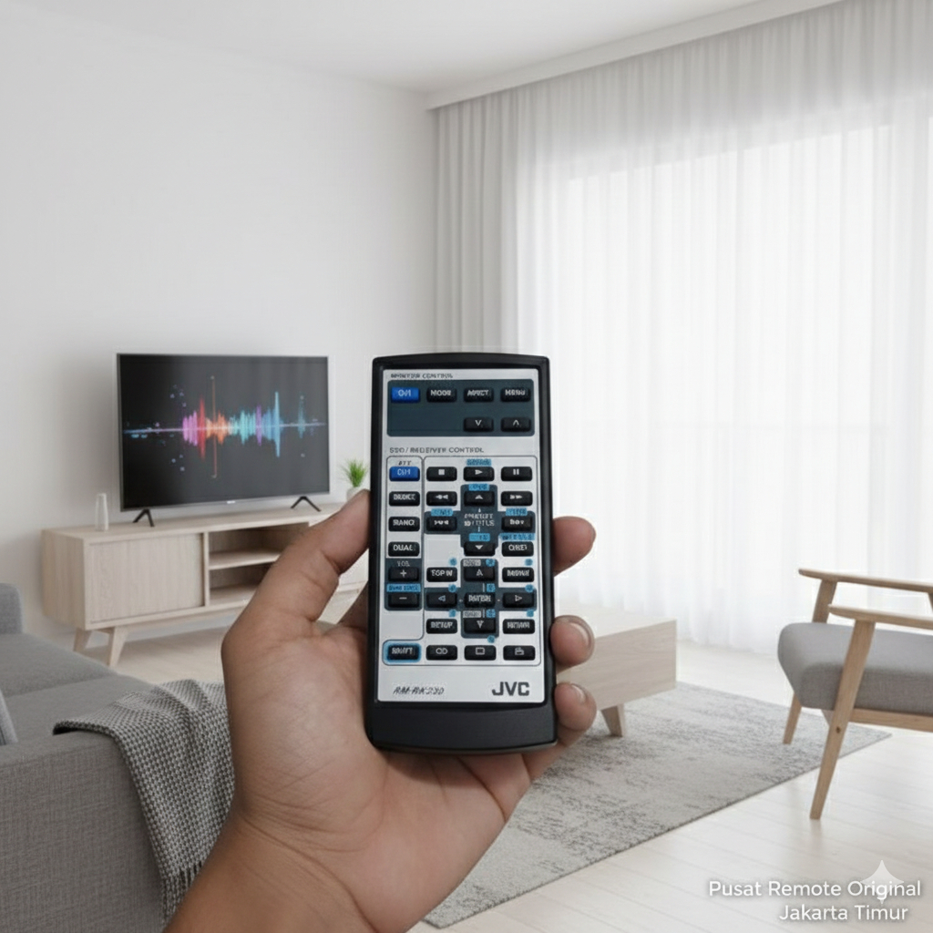 REMOTE REMOT DVD TAPE MOBIL JVC RM-RK230 ORIGINAL ASLI