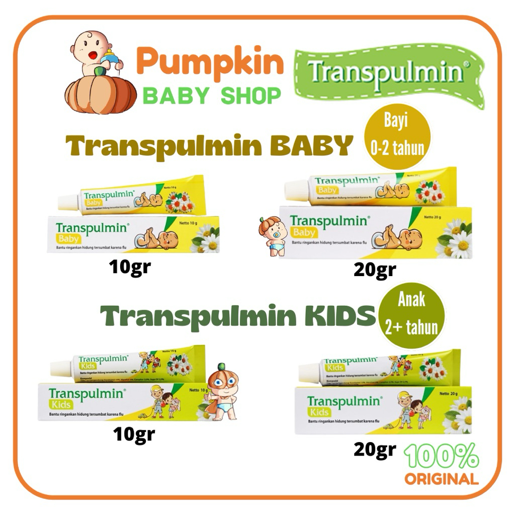 Transpulmin Baby and Kids - Transpulmin Bayi dan Anak