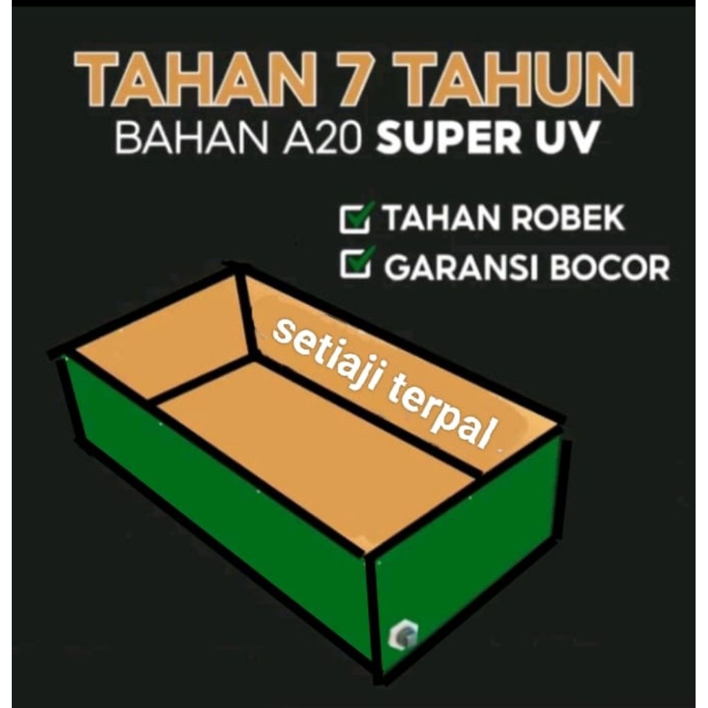 Kolam Terpal A20 330x260x80