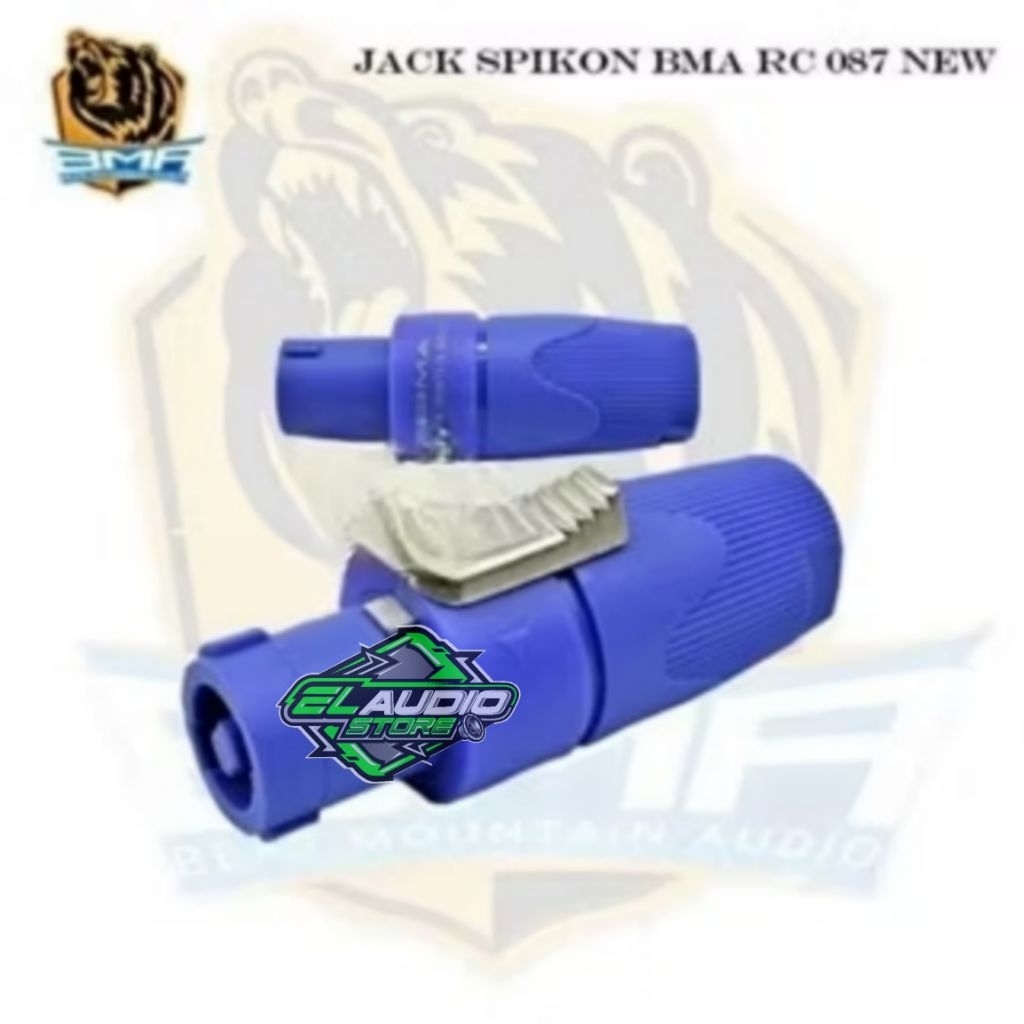 Jek Speakon BMA / Jack Spikon BMA Original RC087 Kualitas Terbaik