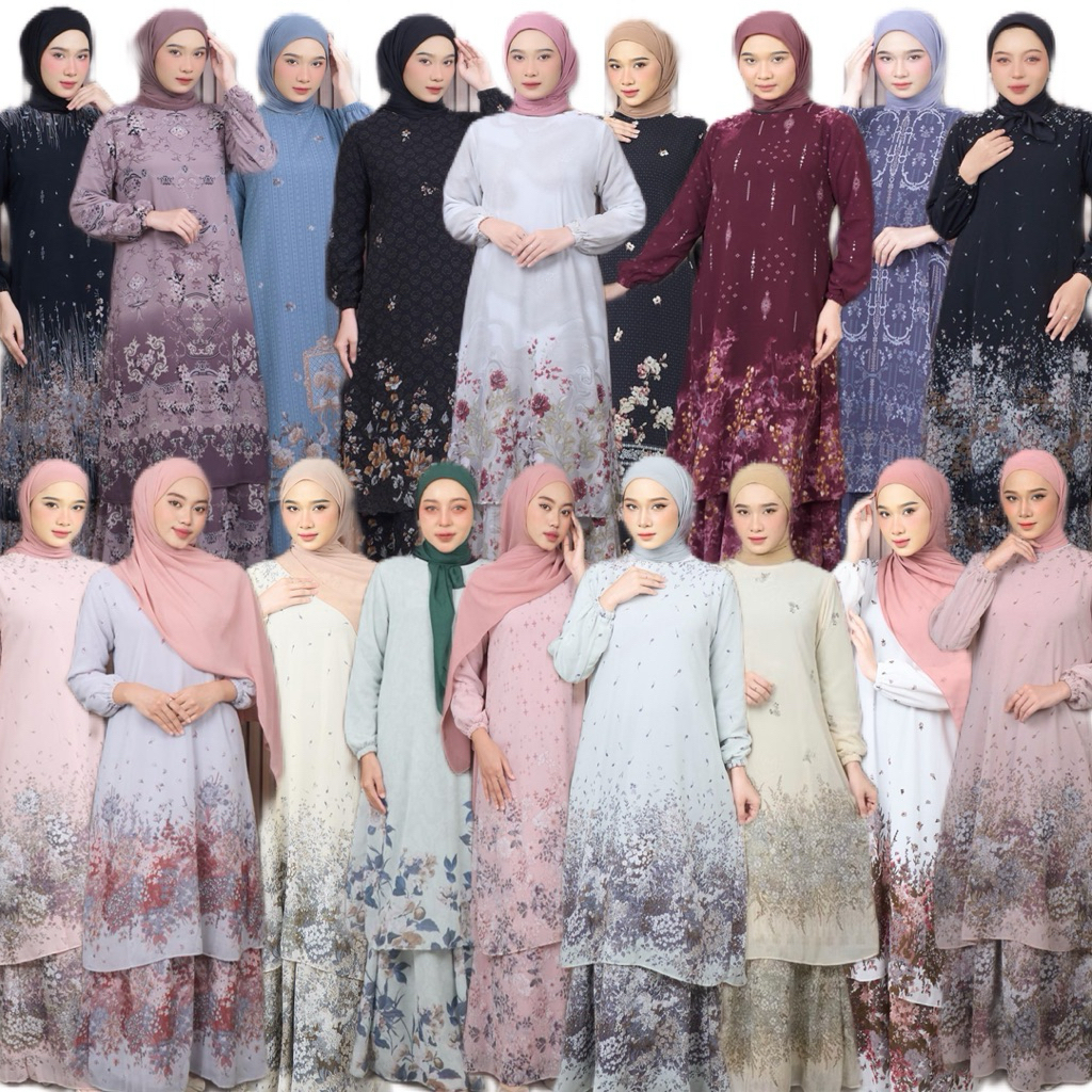 GAMIS MALAYSIA CERUTI MOTIF JUMBO XXXL PEKANBARU