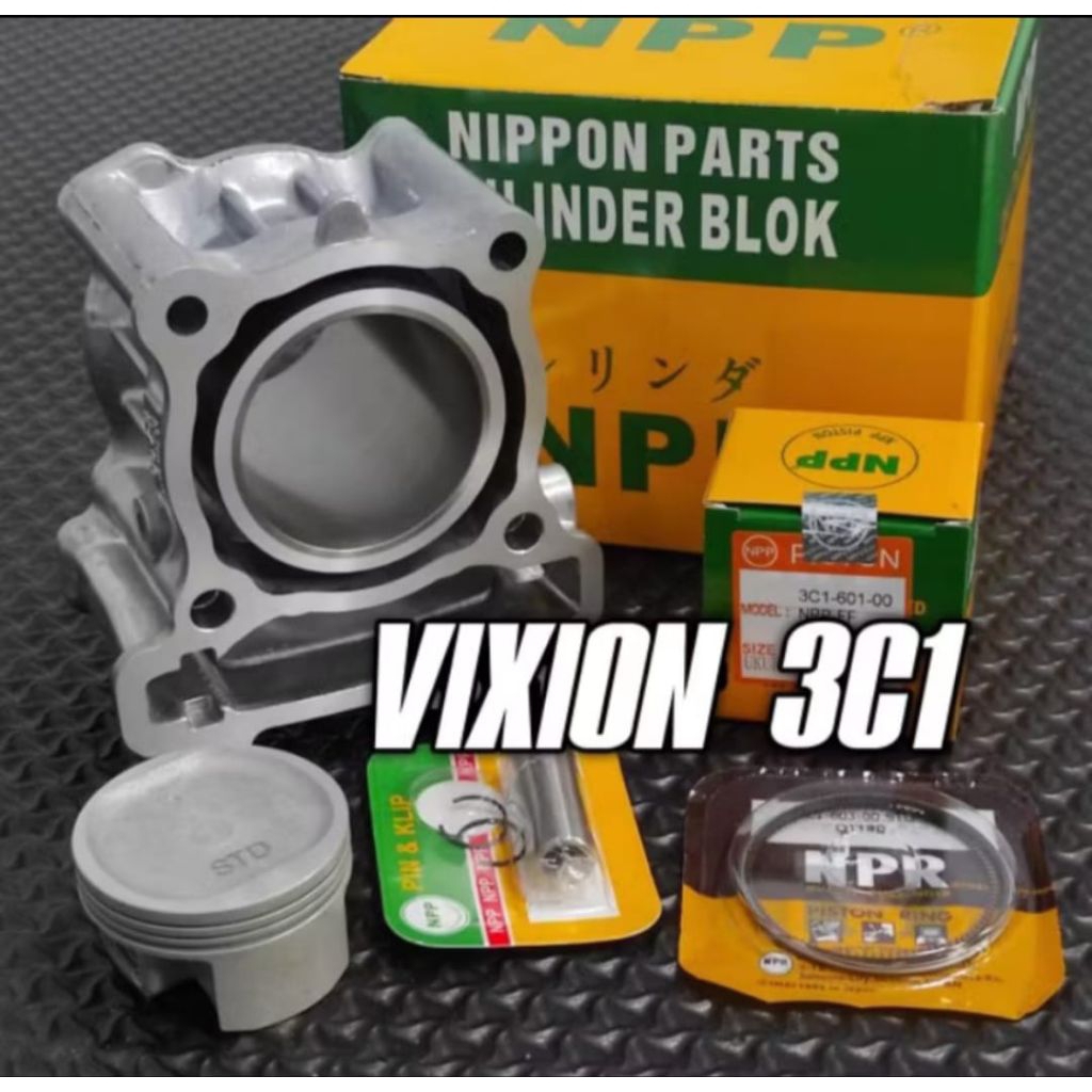 CILINDER BLOK KIT NPP/VIXION, VIXION NEW, JUPITER MX NEW