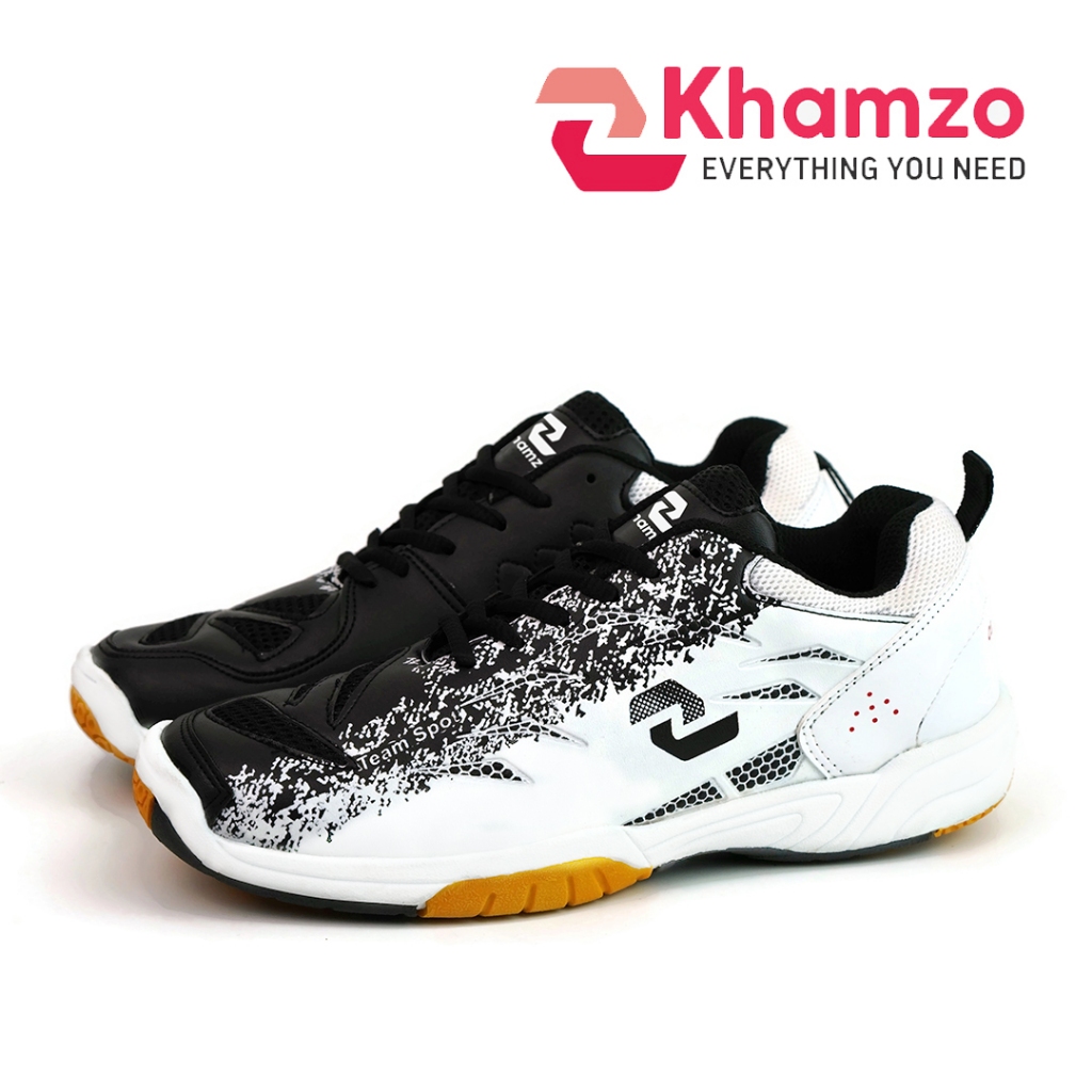 Khamzo Sepatu Pria Badminton Outdoor Sepatu Olahraga Kasual Terbaru D14 Original