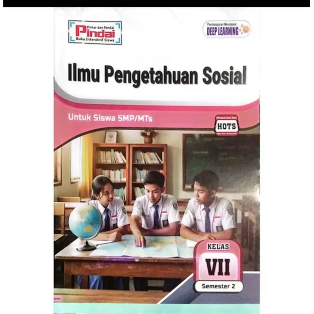 Buku Paket LKS IPS kelas 7 Smp/Mts Semester 2  Kurikulum merdeka