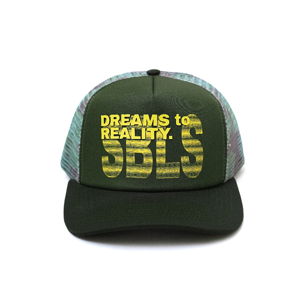 SBLS STUDIOS - GREEN TRUCKER CAP