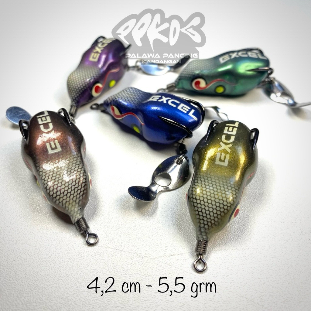 Softfrog Excel lure 4,2cm Umpan casting gabus toman