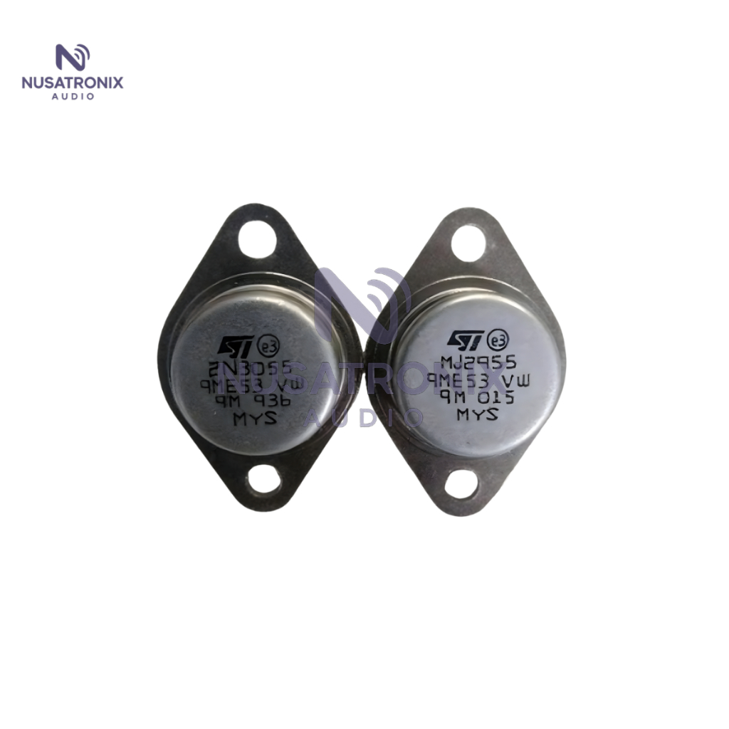 TRANSISTOR FINAL JENGKOLAN MJ2955 / 2N3055 MALAYSIA ORIGINAL
