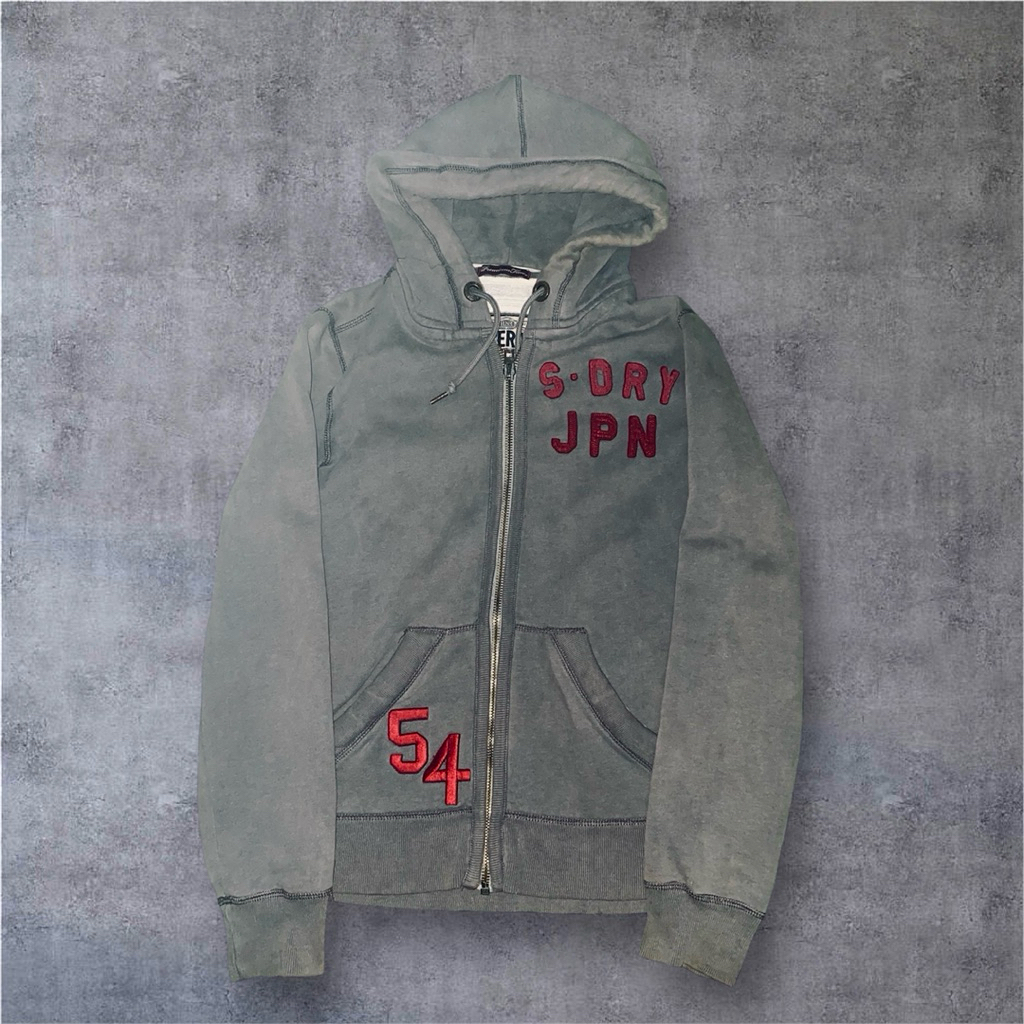 hoodie superdry zipper second