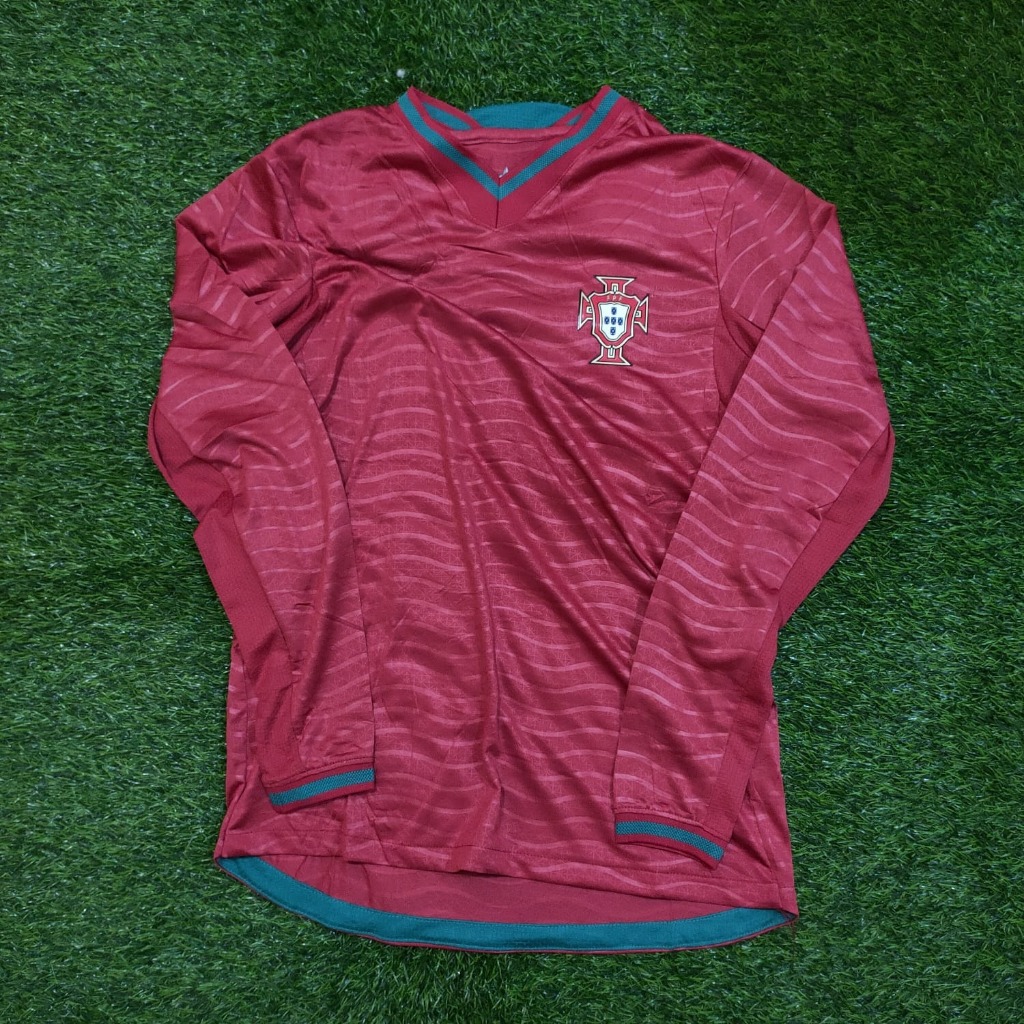 (PLAYER ISSUE) JERSEY BOLA PORTUGAL HOME LONGSLEEVE PIALA DUNIA 2026 PLAYER VERSION NEW