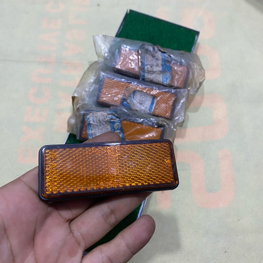 Lampu Mata Kucing Spakbor Depan Hyosung Bosowa Sf50 Matic 2t 50cc Original New Old Stock