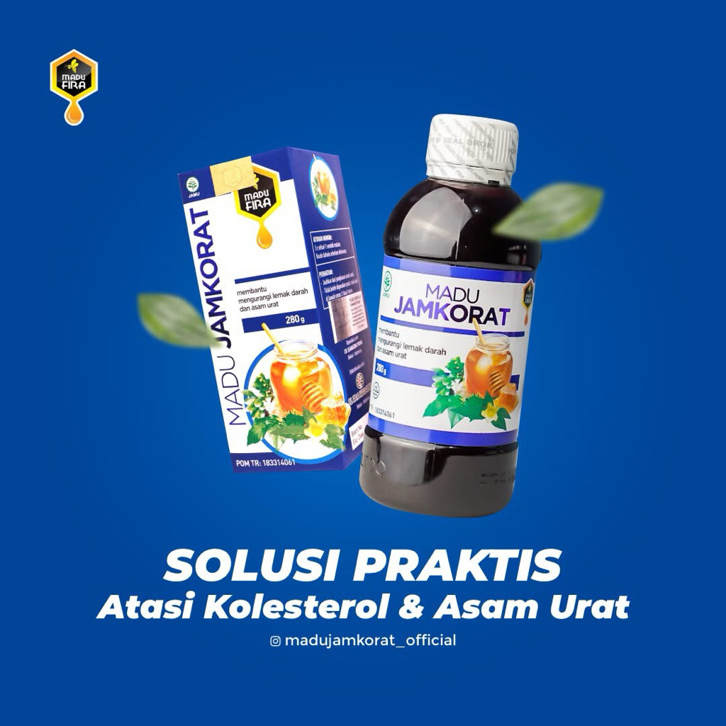 MADU JAMKORAT MADU KOLESTEROL ASAM URAT REMATIK ASLI ORIGINAL 100%