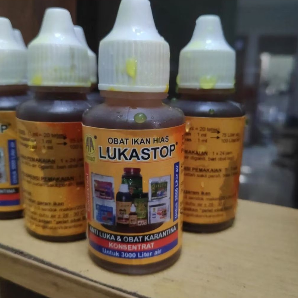 Lukastop Obat Ikan Hias Lukastop 30ml