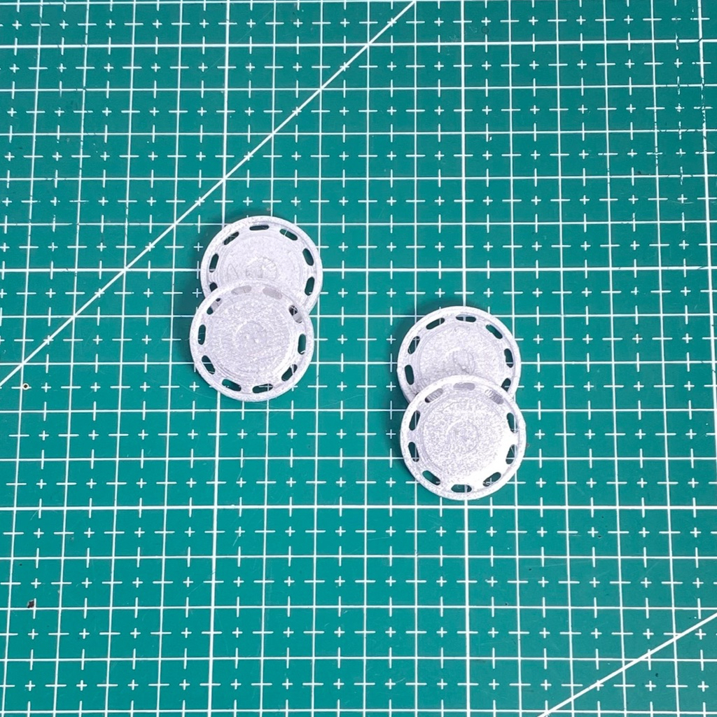 Miniatur Welldop Adiputro Miniatur Velg Bus Plastik Skala 1 : 20