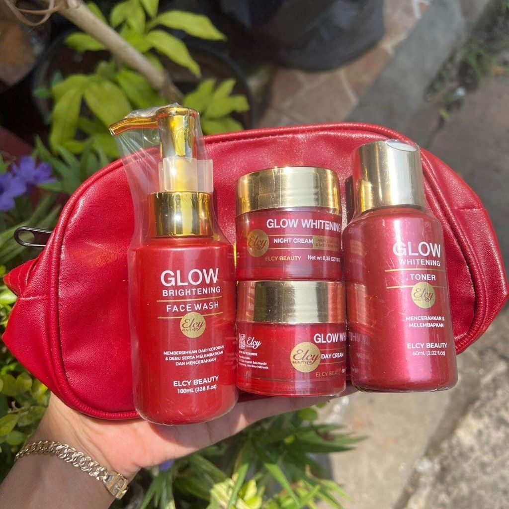 Night cream Elcy Beauty Glow/Day Cream Elcy Beauty Glow/Face wash Elcy Beauty Glow/Toner Elcy Beauty