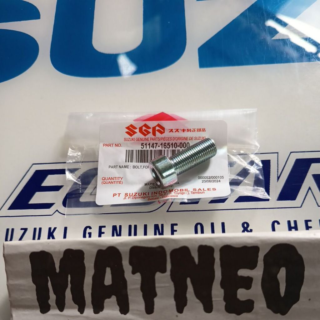BAUT BOLT PIPA SULING PNP SUZUKI SKAYWAVE SGP 51147-16510