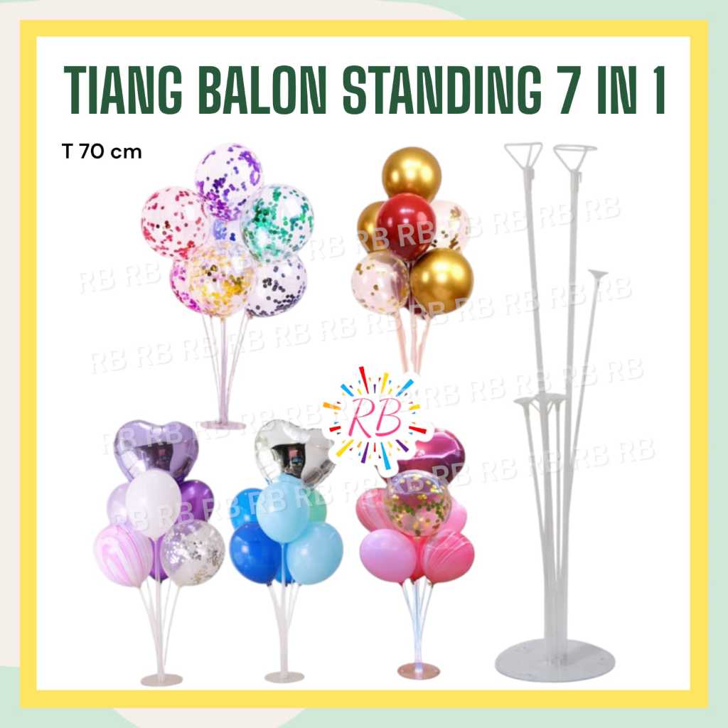 Tiang Balon Standing 7 In 1 / Tiang Dekorasi Ulang Tahun