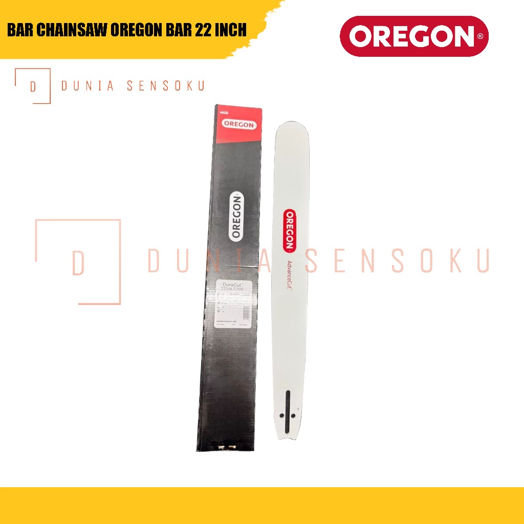 PROMO HEMAT BAR CHAINSAW SENSO 22 OREGON ORIGINAL UNTUK RANTAI 72 38 MATA