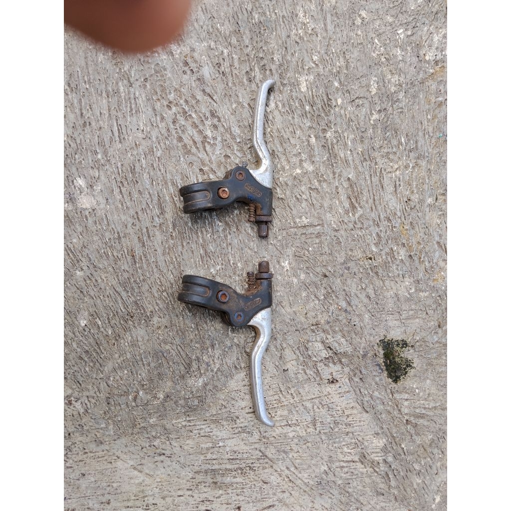 Brake Lever Handel Rem Sepeda jadul bahan alloy plastik logan vintage