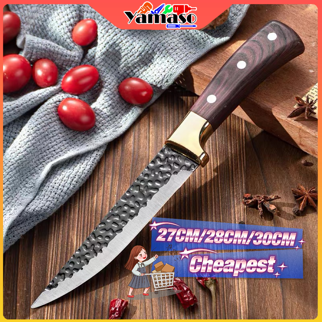 Pisau pemotong baja boning knife tahan karat pisau tulang pisau penyembelihan pisau pemotong baja