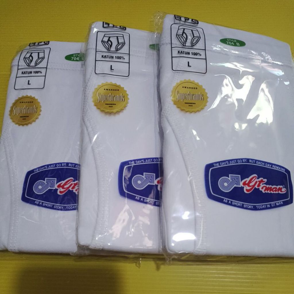 Celana Dalam Pria GT Man Putih 704B
