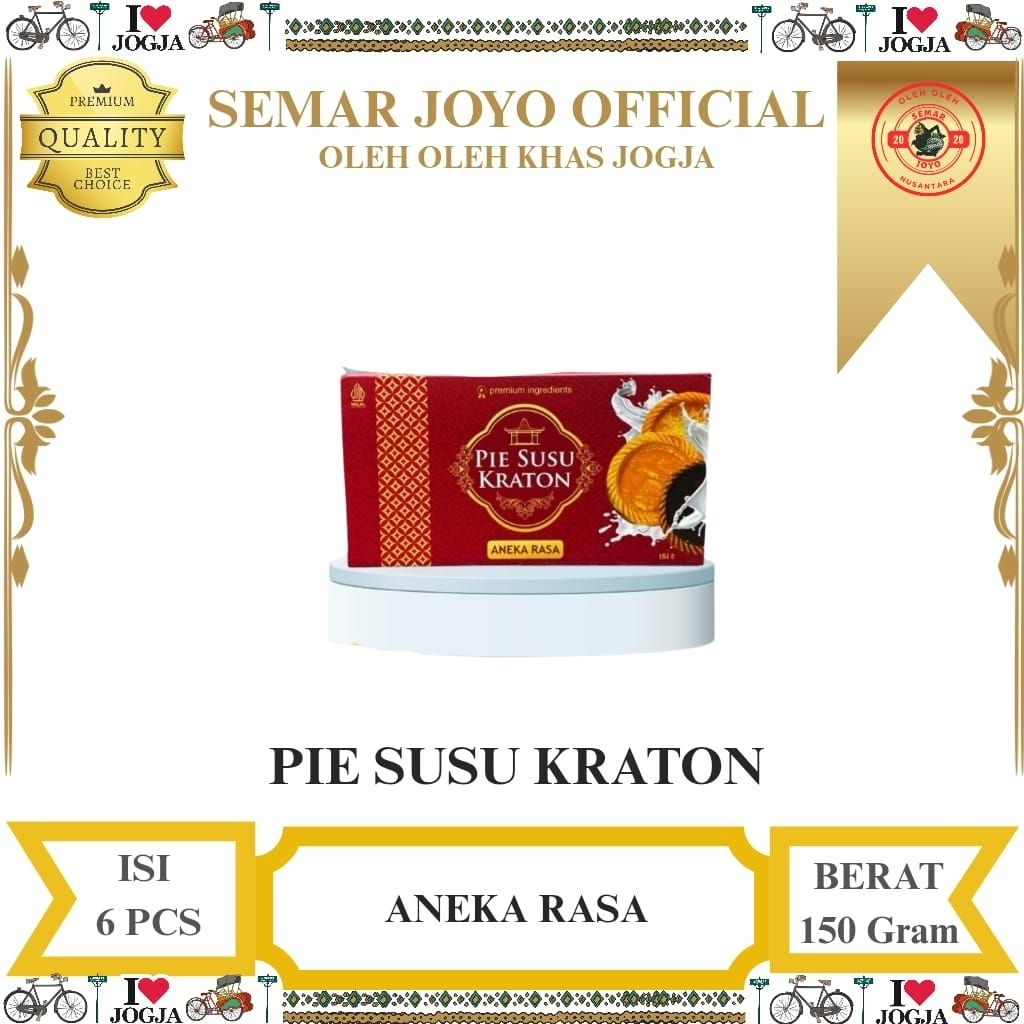 Pie Susu Kraton || Khas Jogja