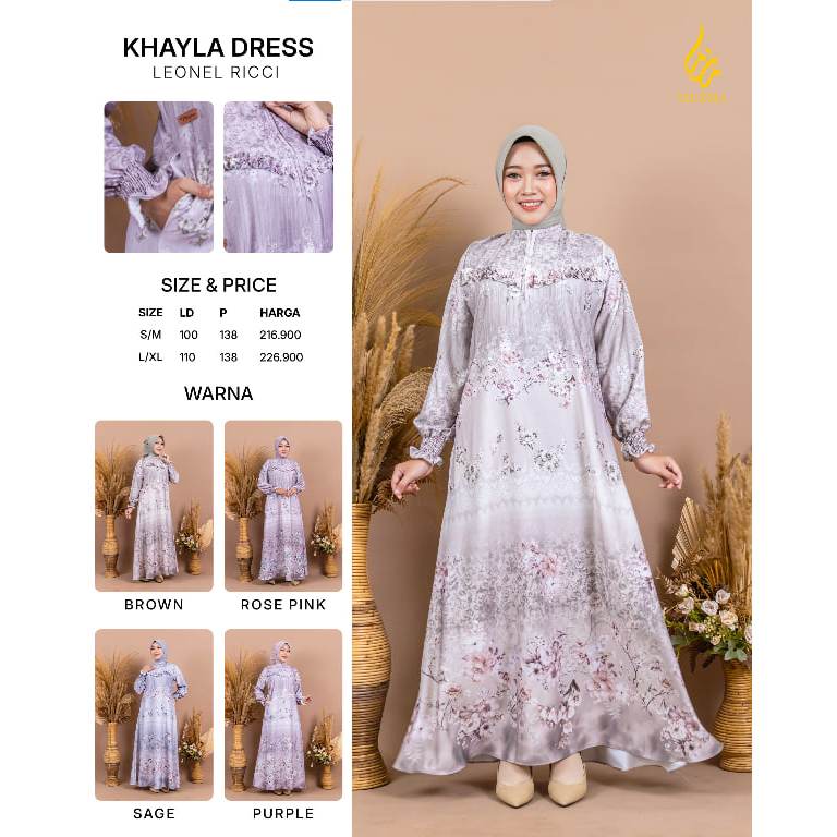 GAMIS HARIAN KHAYLA DRESS