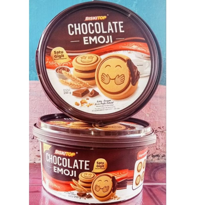 Biskitop Chocolate Emoji 250gr