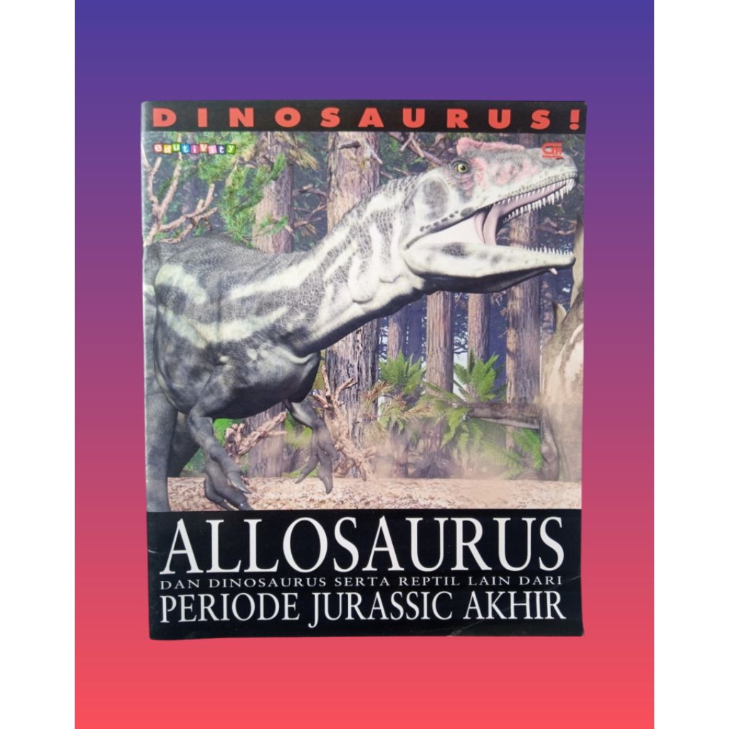 ALLOSAURUS. dan. komik Dino IGUANODON