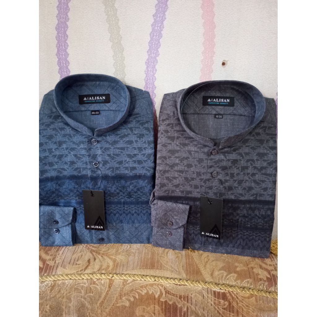 Koko fashion Alisan reguler, Koko Alisan lengan panjang