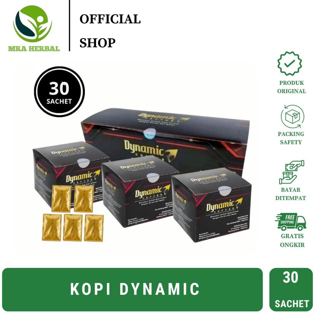Kopi Dynamic 30 Sachet | Dynamic Coffee Original