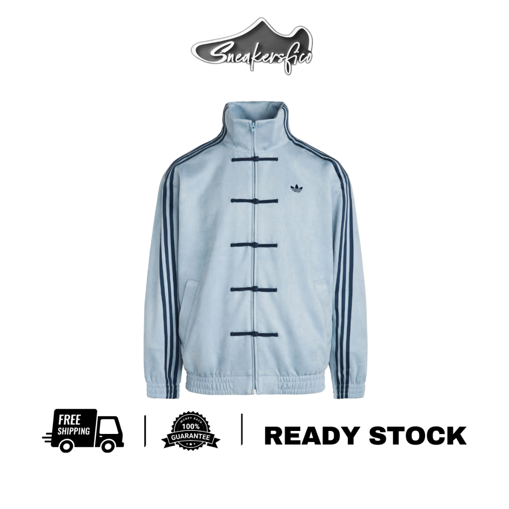 Adidas Jacket Tracktop Cheongsam CTT Chinese New Year 2026 Biru / Light Blue