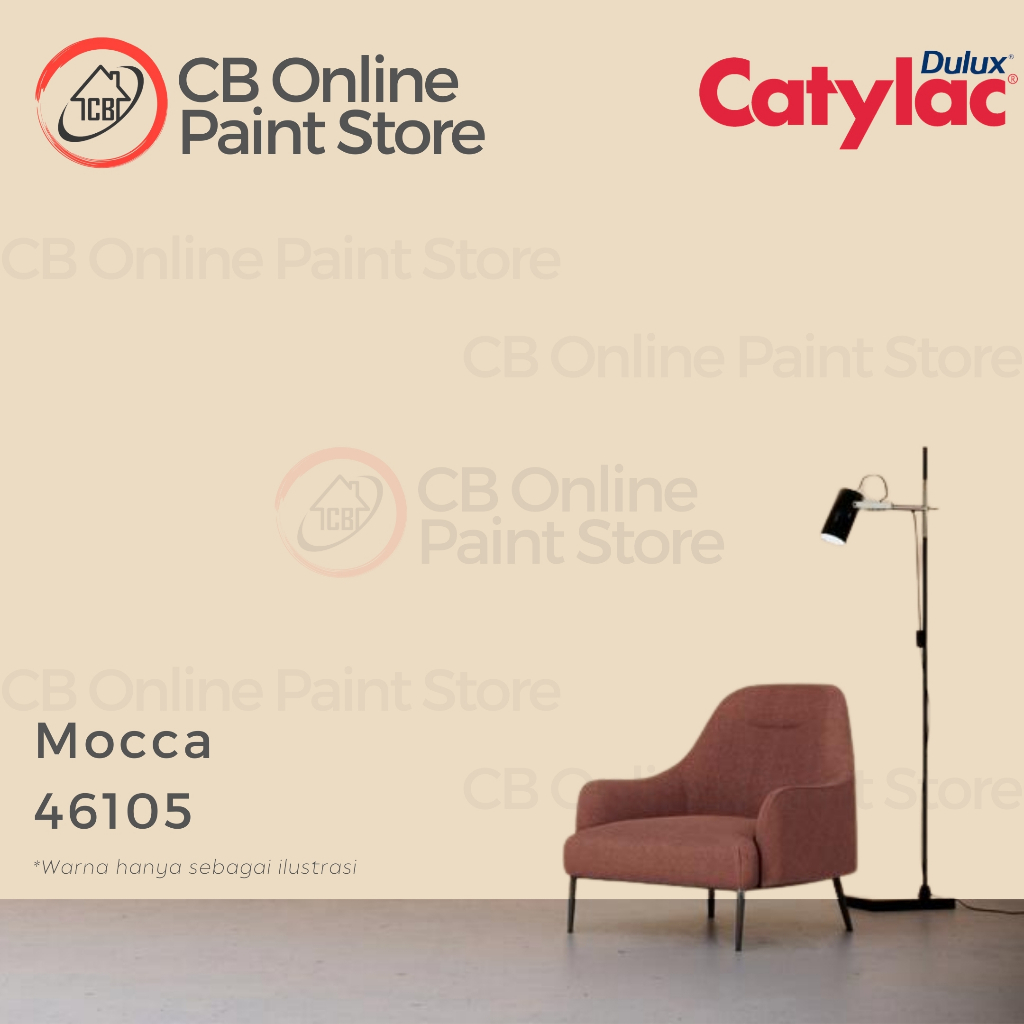 CAT TEMBOK DULUX CATYLAC - MOCCA 46105 - GALON