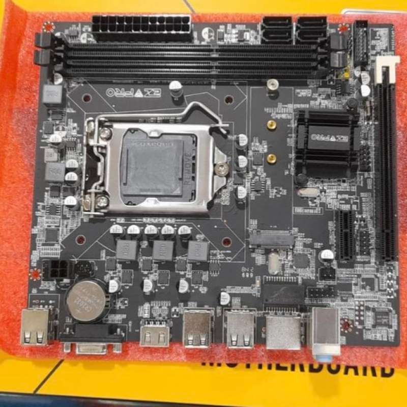 Jual motherboard Motherboard EZPRO H61 Plus Prosesor core i3