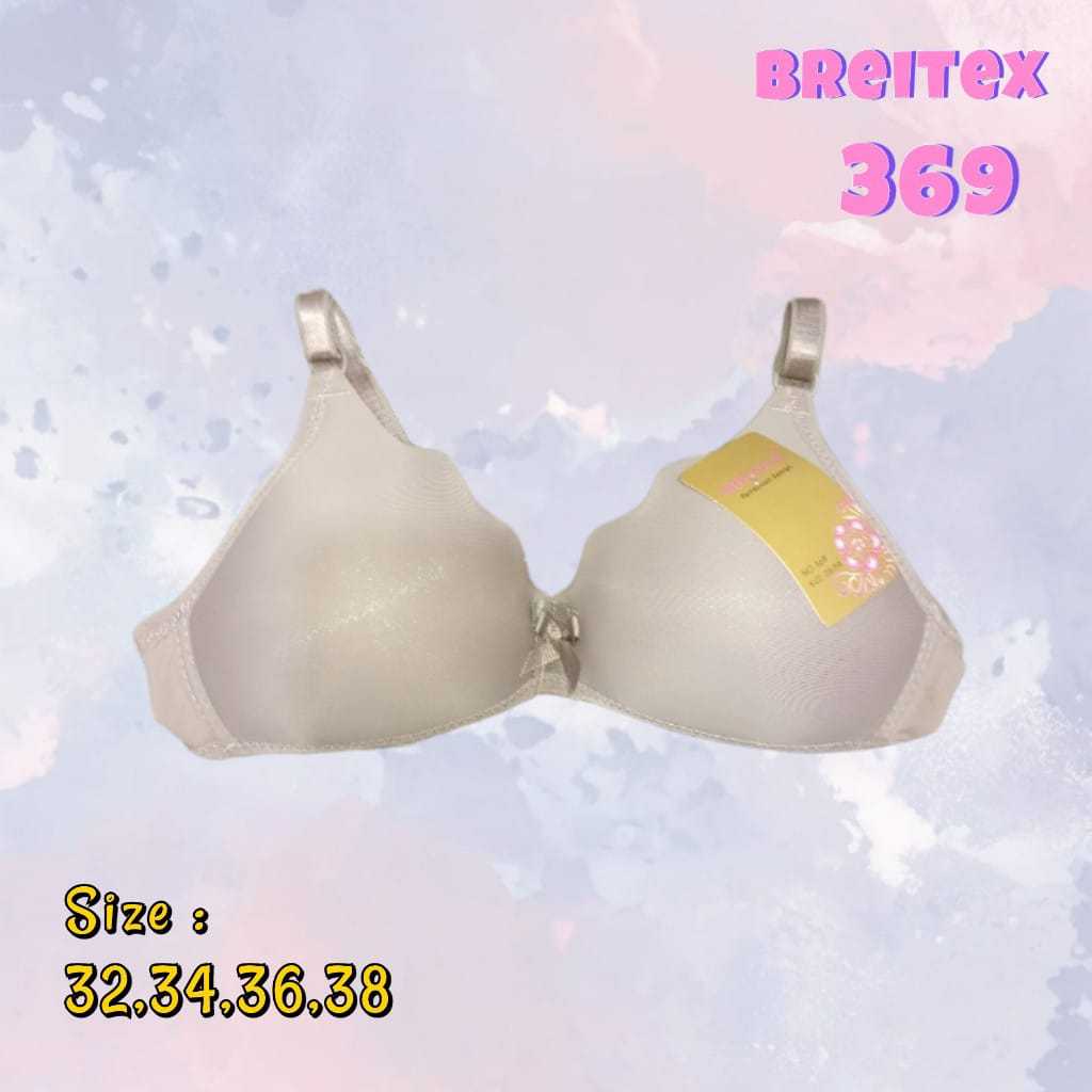 BRA WANITA REMAJA BREITEX 369 - BH PUSH UP KECIL TANPA KAWAT