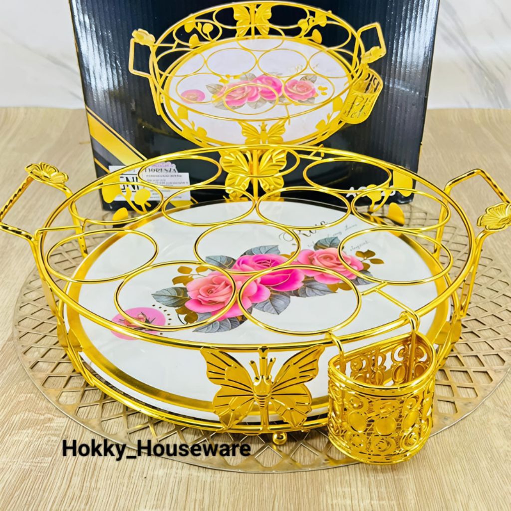 "( BISA COD )"Tempat Rak Aqua Gelas Set Fiorenza Marble 125 & 126